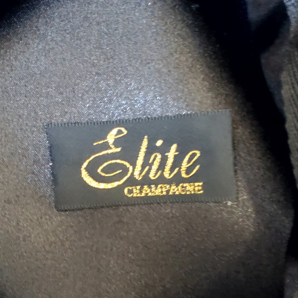 Elite Champagne Royal Blue Derby Church Hat Feathers/Floral Embellished, OS, EUC - Picture 12 of 16